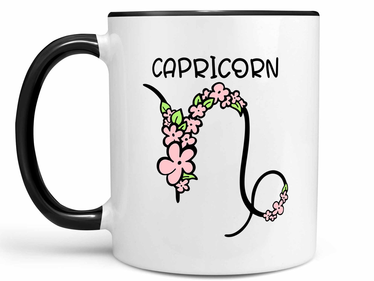 Capricorn Flower Coffee Mug