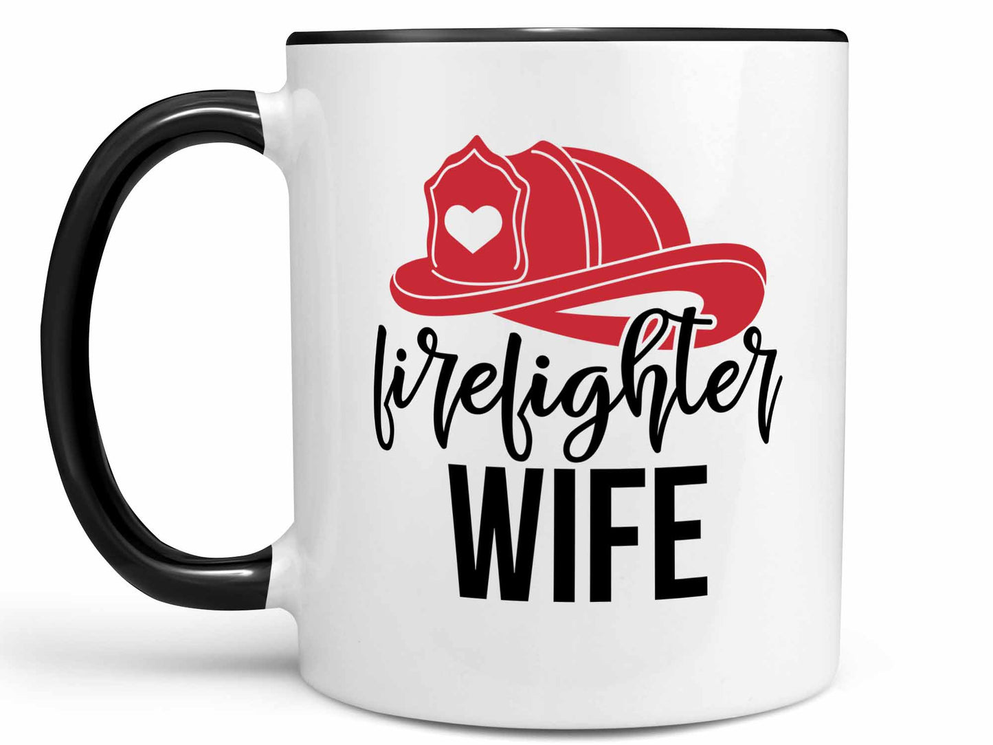 Firefighter Wife Hat Coffee Mug