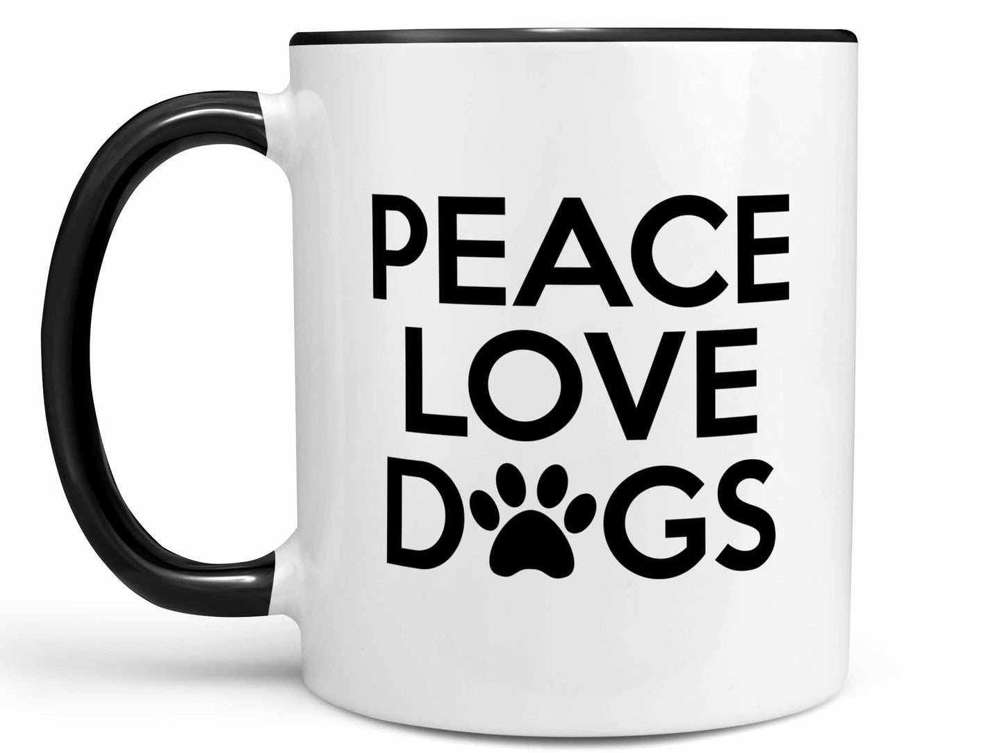 Peace Love Dogs Coffee Mug
