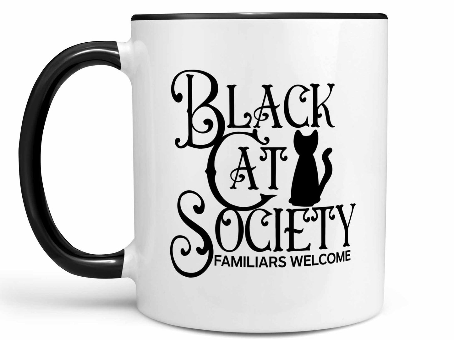 Black Cat Society Coffee Mug