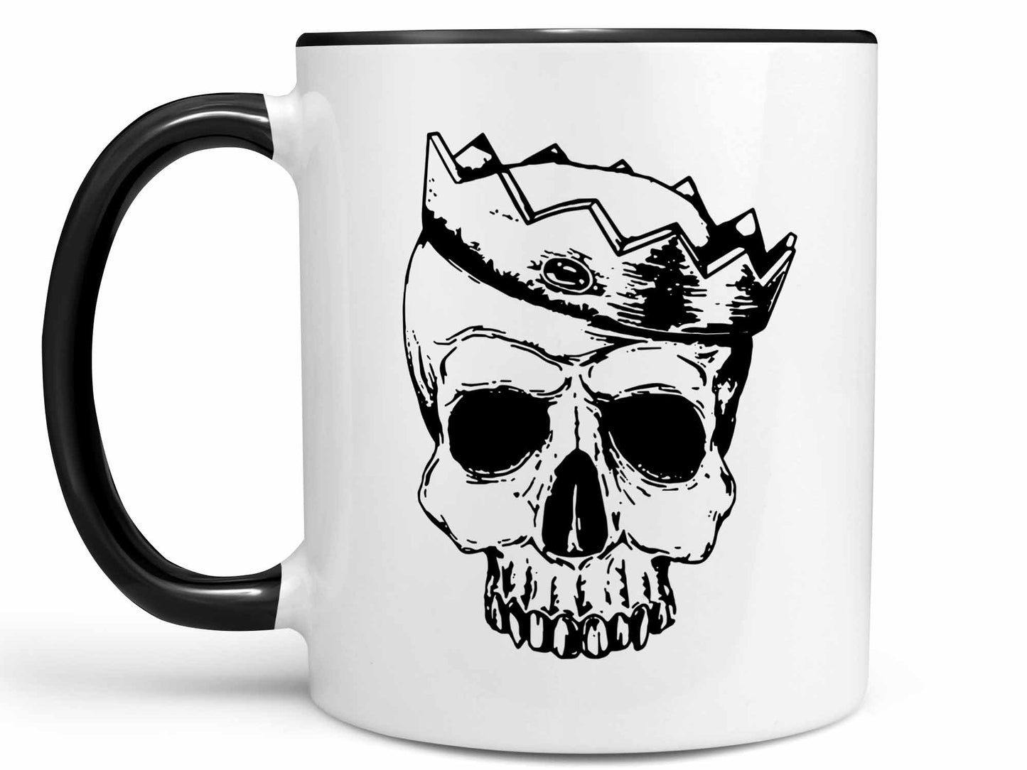Crown Skull Coffee Mug