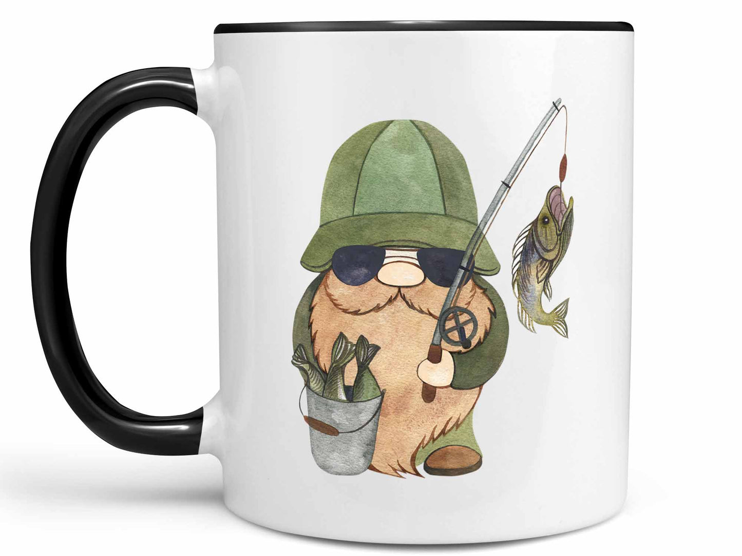 Fishing Gnome Coffee Mug