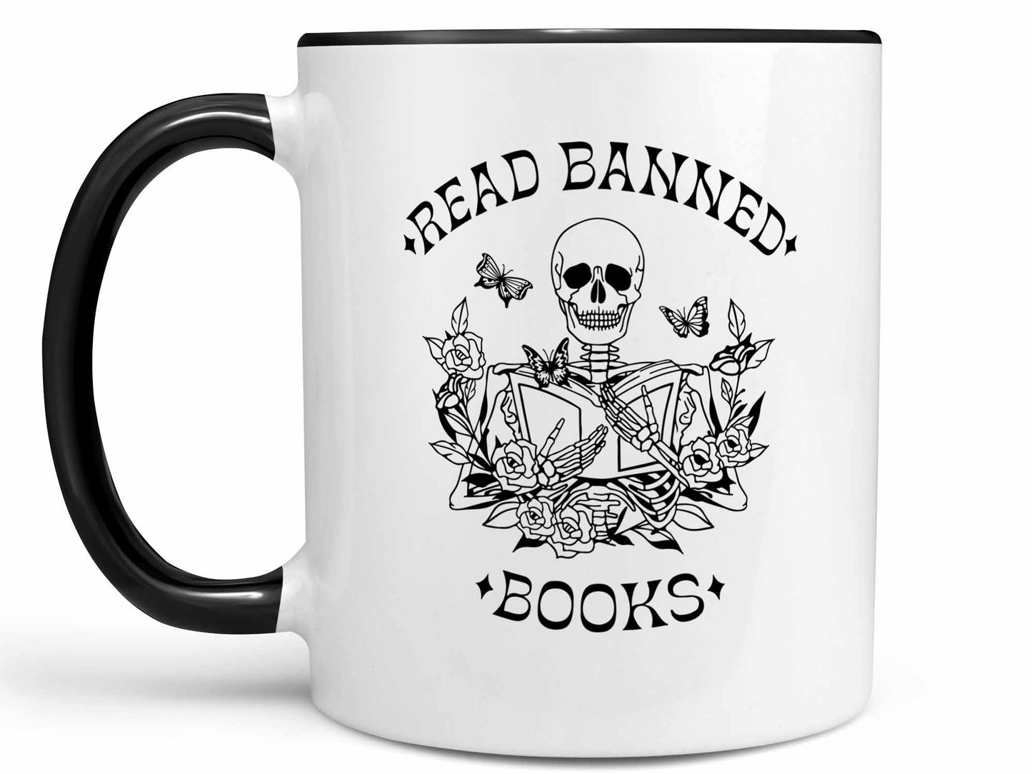 Read Banned Books Coffee Mug