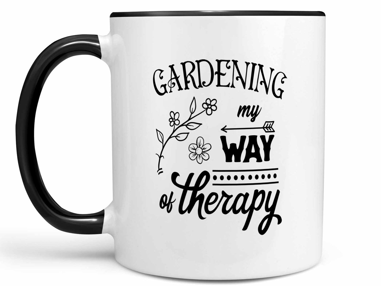 Gardening Way of Therapy Coffee Mug