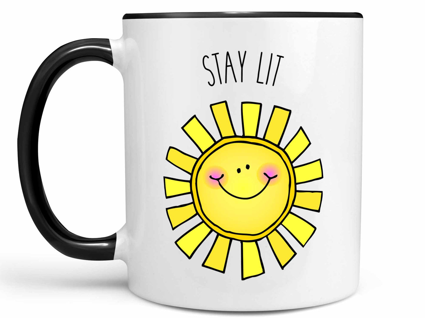 Stay Lit Sun Coffee Mug