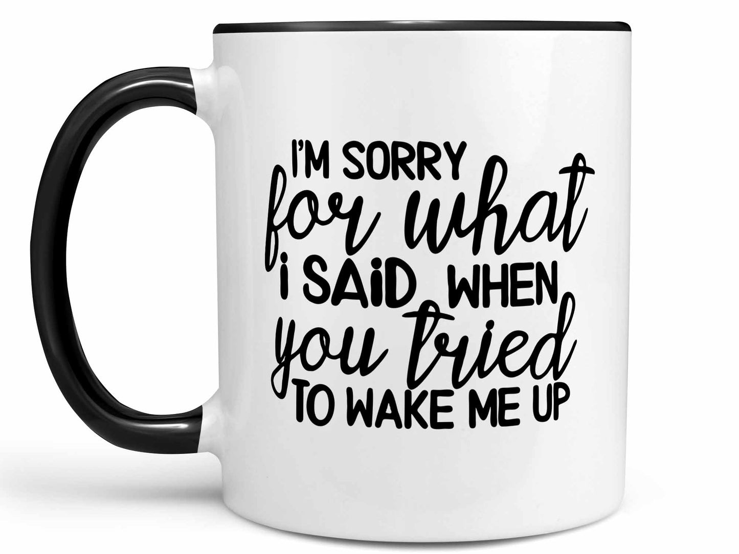 Don't Wake Me Up Coffee Mug