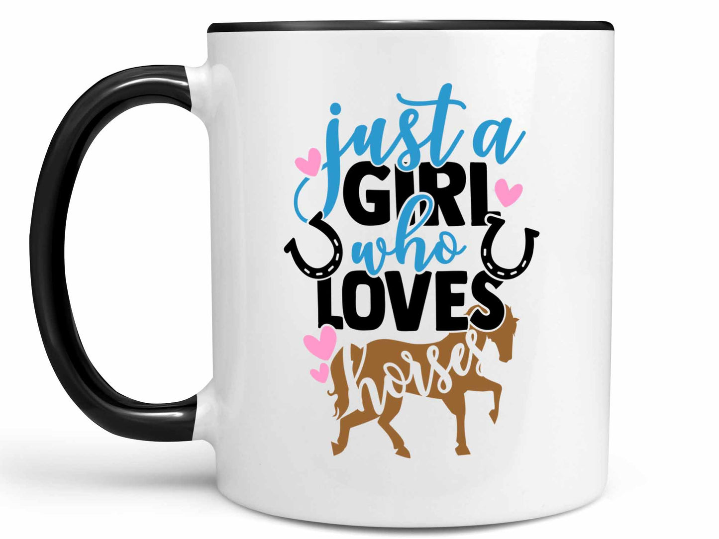 Just a Girl Who Loves Horses Coffee Mug