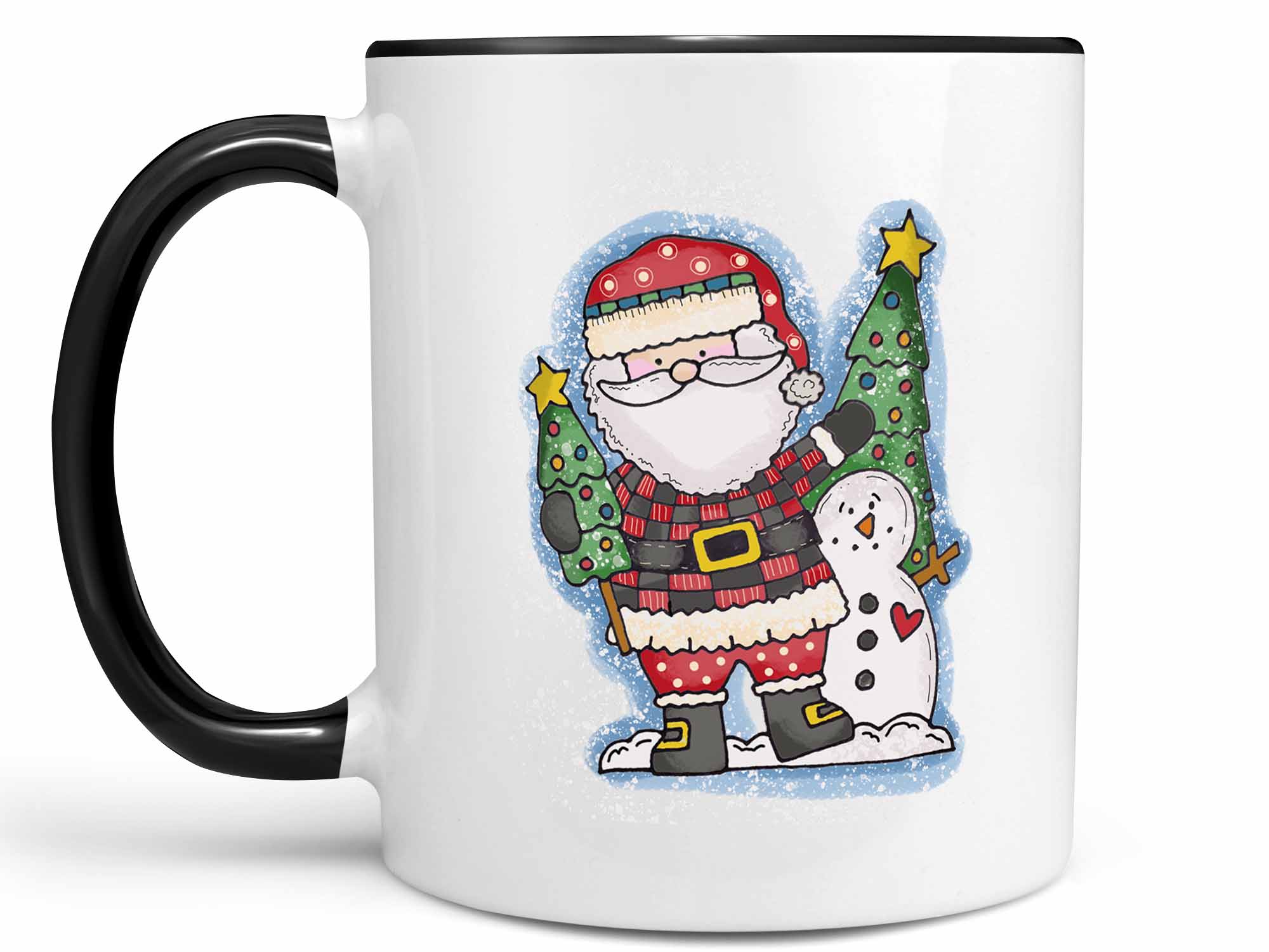 Winter Santa Coffee Mug