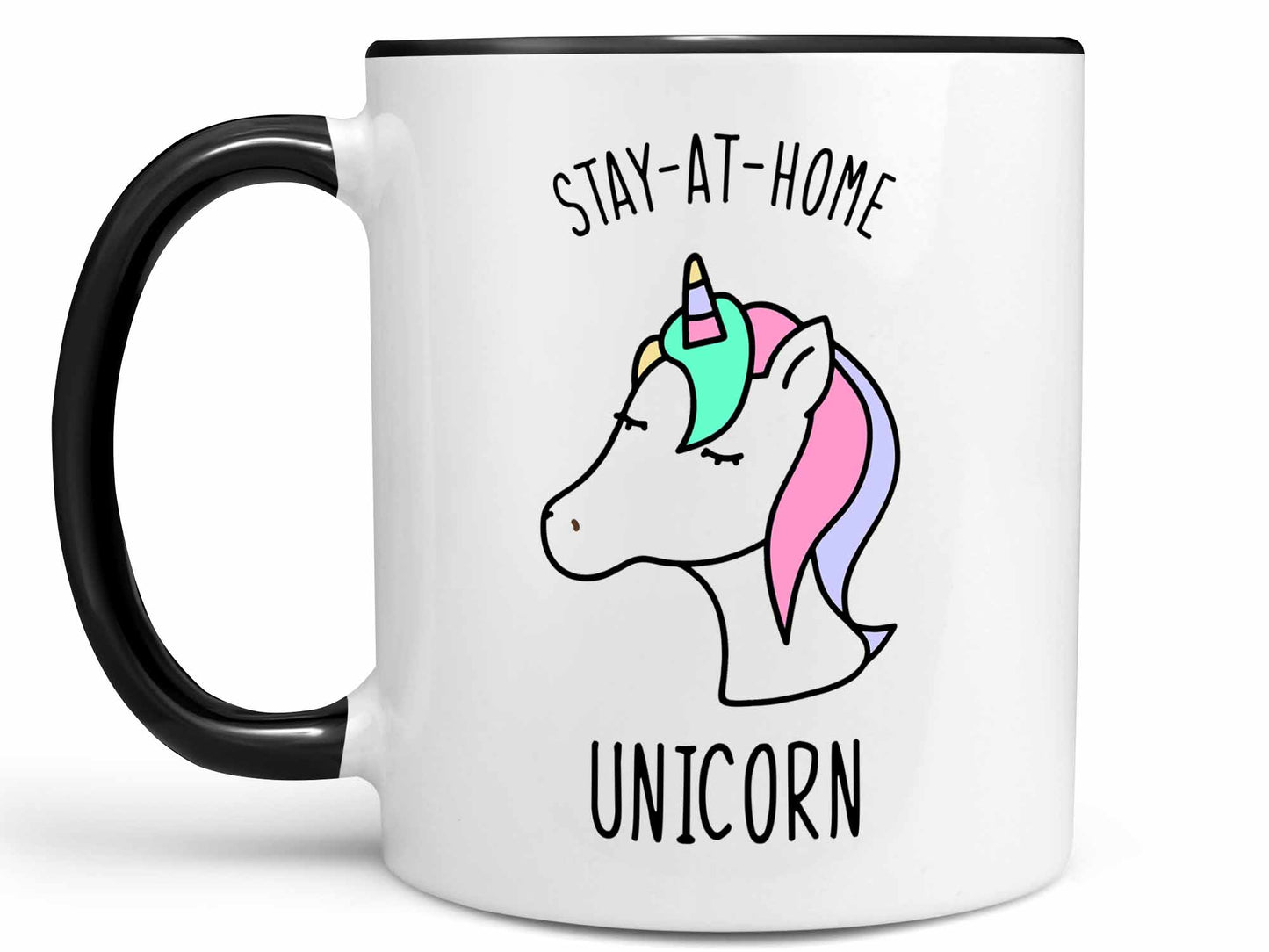 Stay At Home Unicorn Coffee Mug
