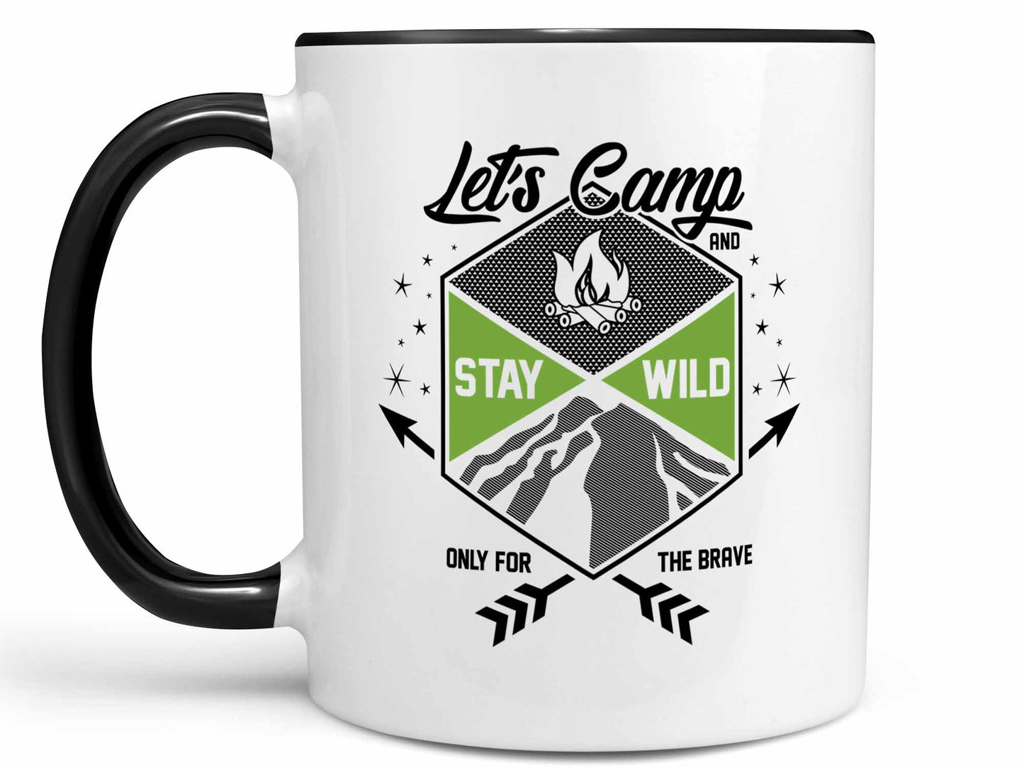 Camp and Stay Wild Coffee Mug