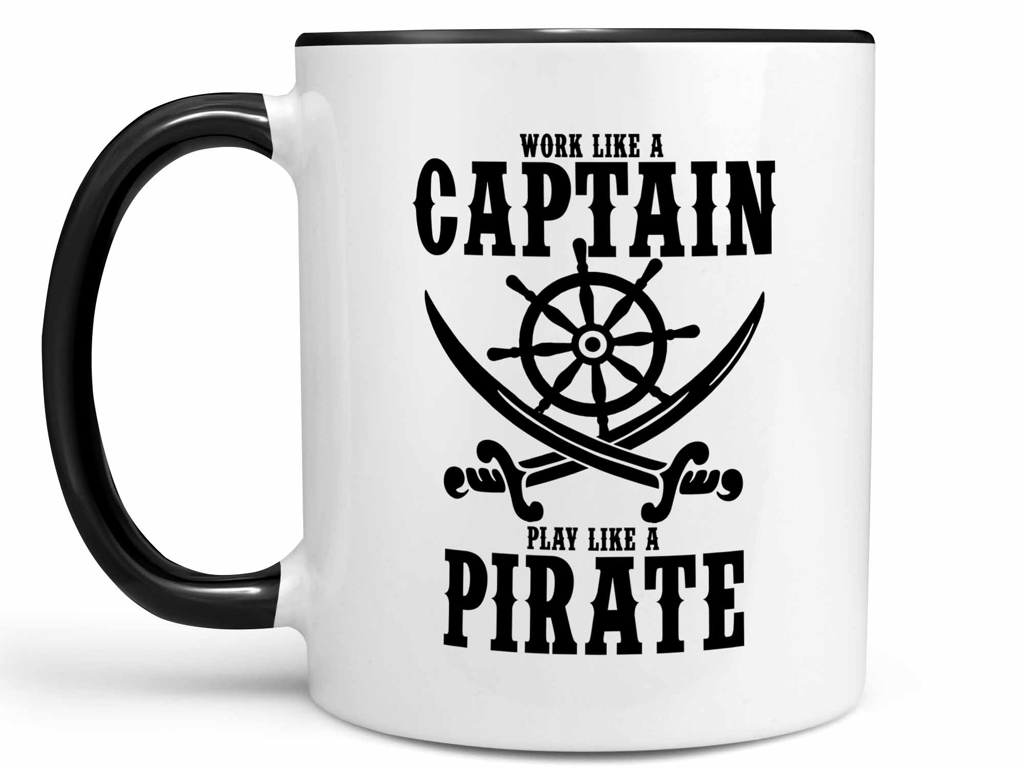 Work Like a Captain Coffee Mug