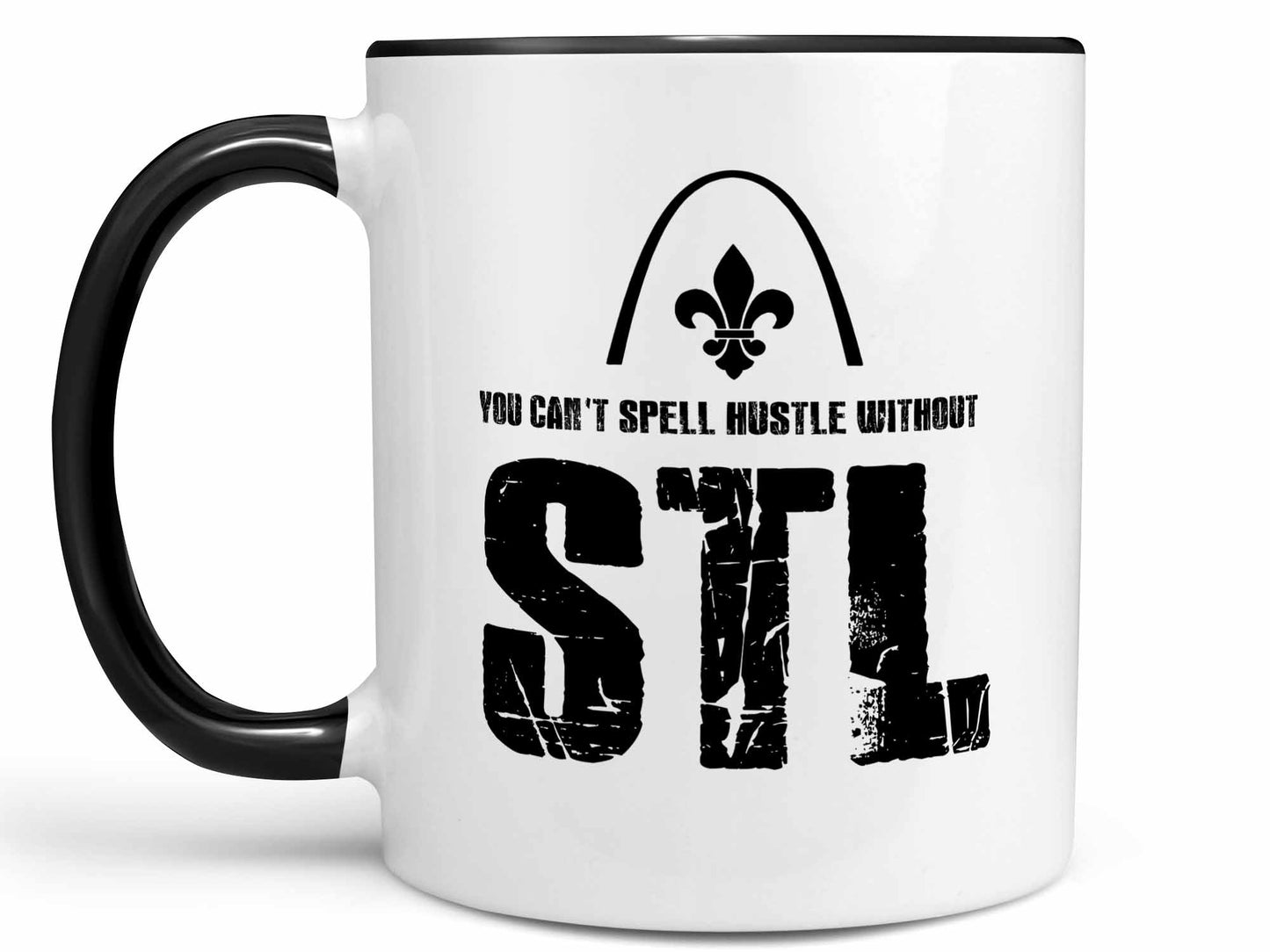You Can't Spell Hustle Coffee Mug