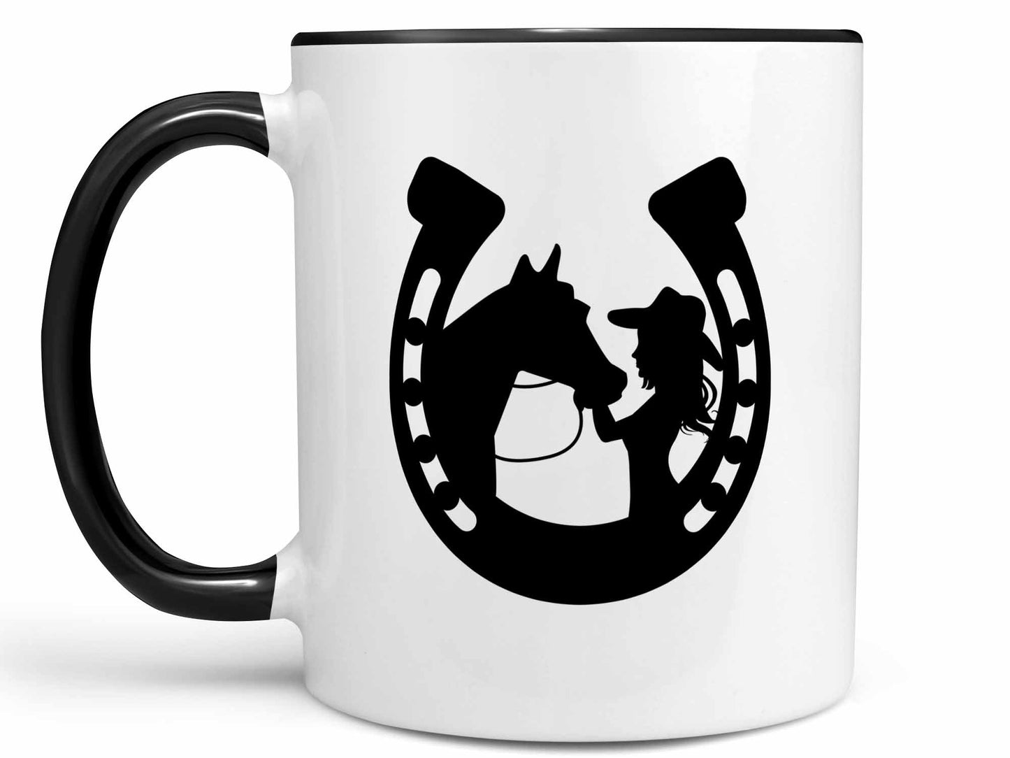 Horseshoe Cowgirl Coffee Mug
