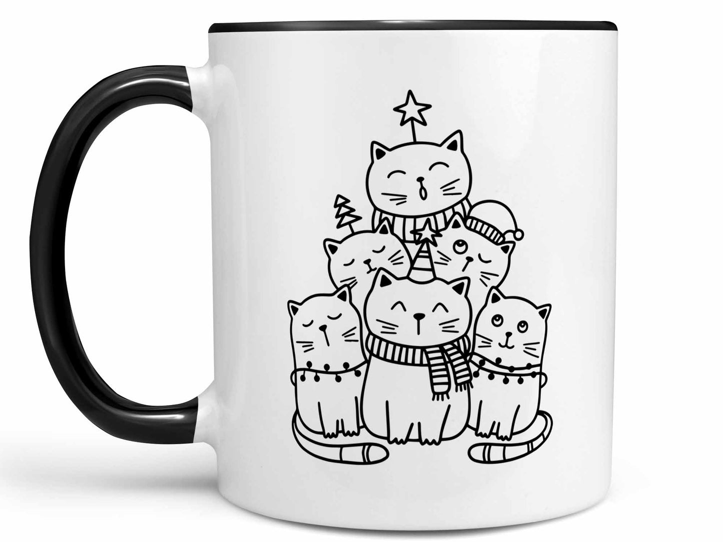 Christmas Cats Coffee Mug