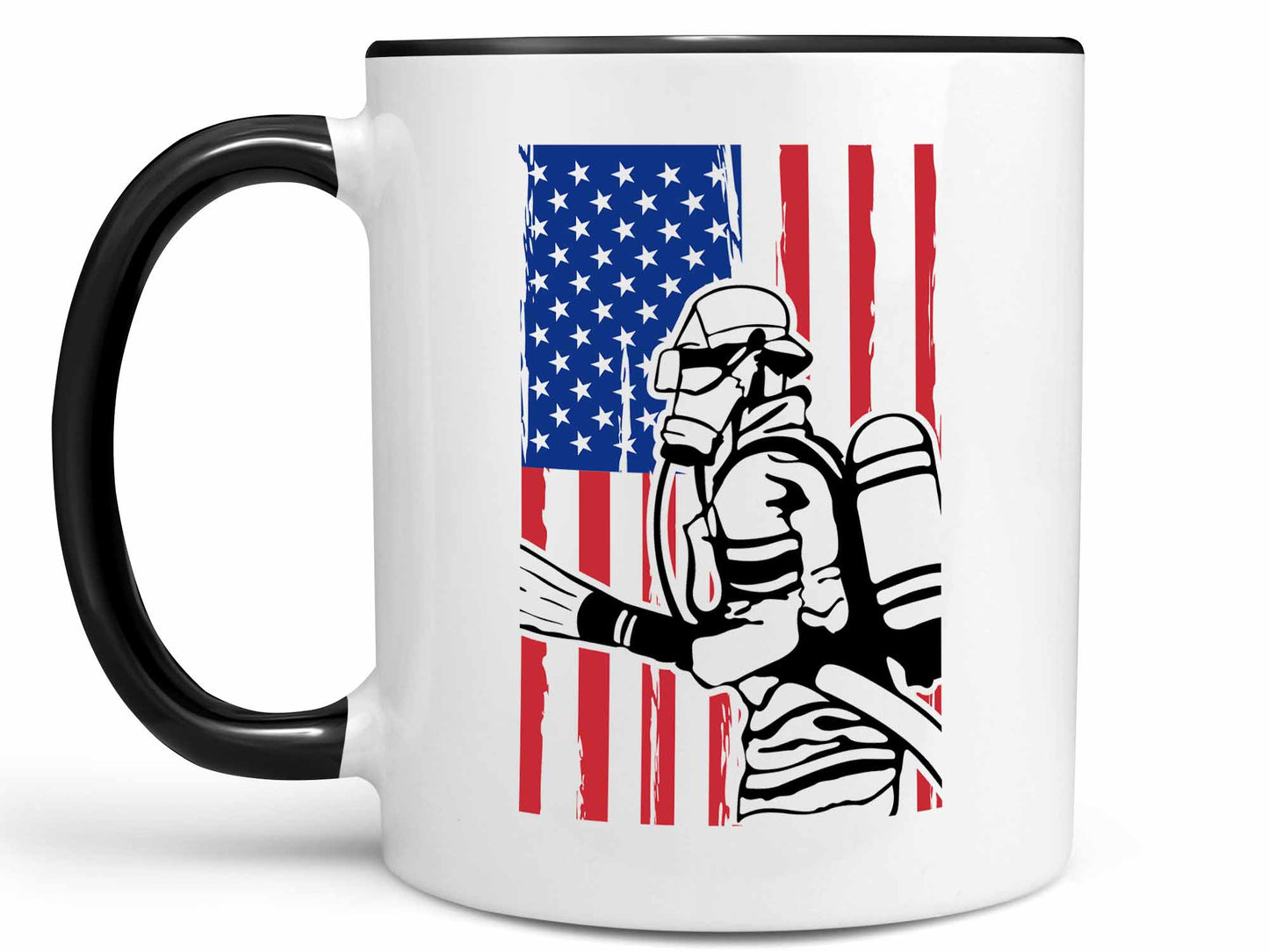 Firefighter Flag Coffee Mug