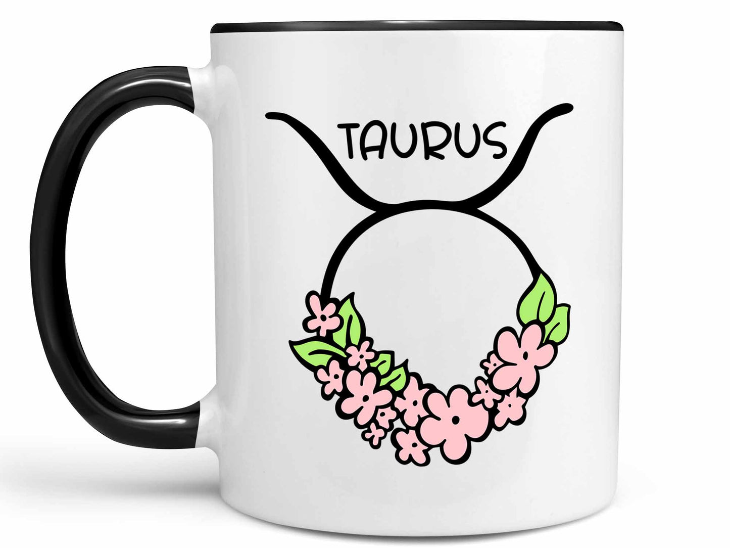 Taurus Flower Coffee Mug