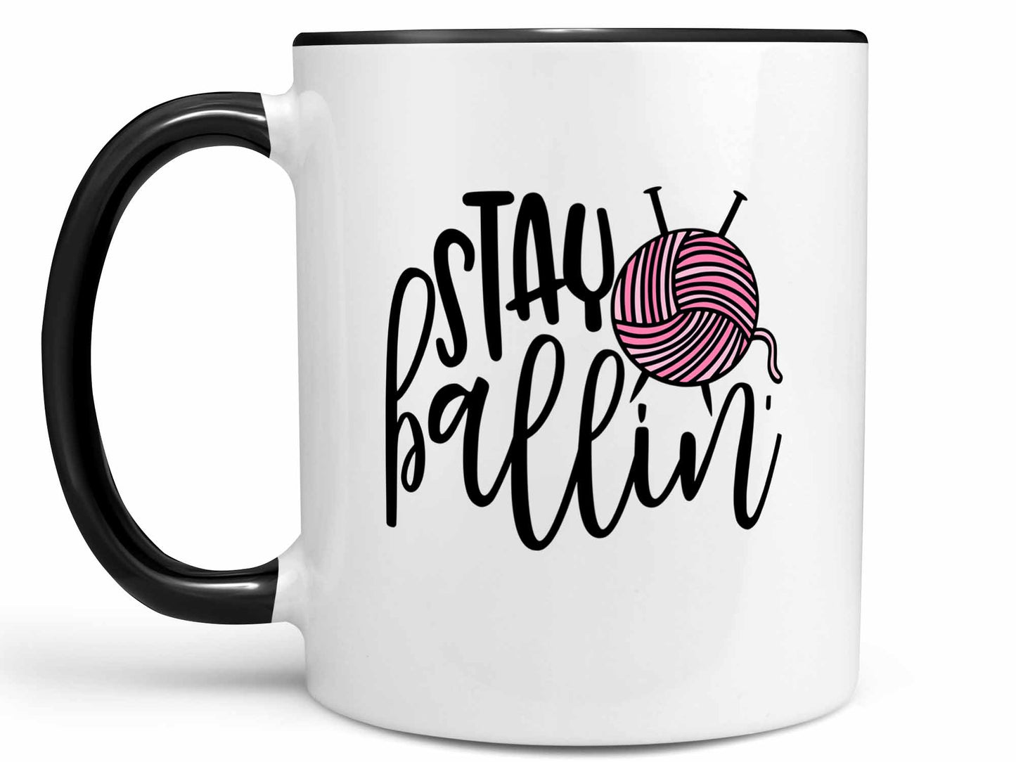 Stay Ballin' Crafting Coffee Mug