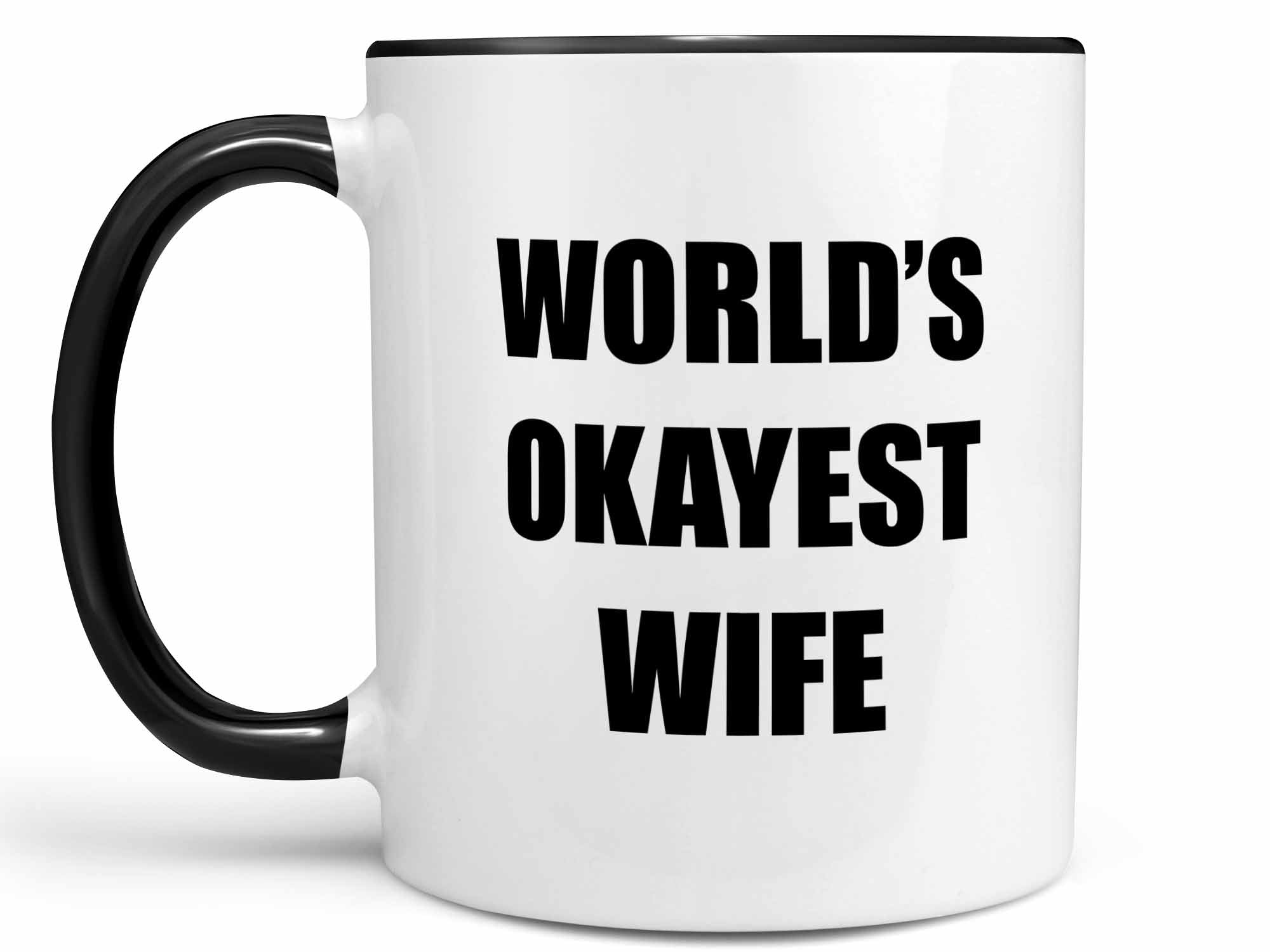 World's Okayest Wife Coffee Mug