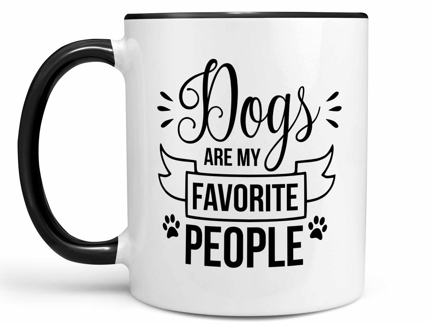 Dogs Are My Favorite People Coffee Mug