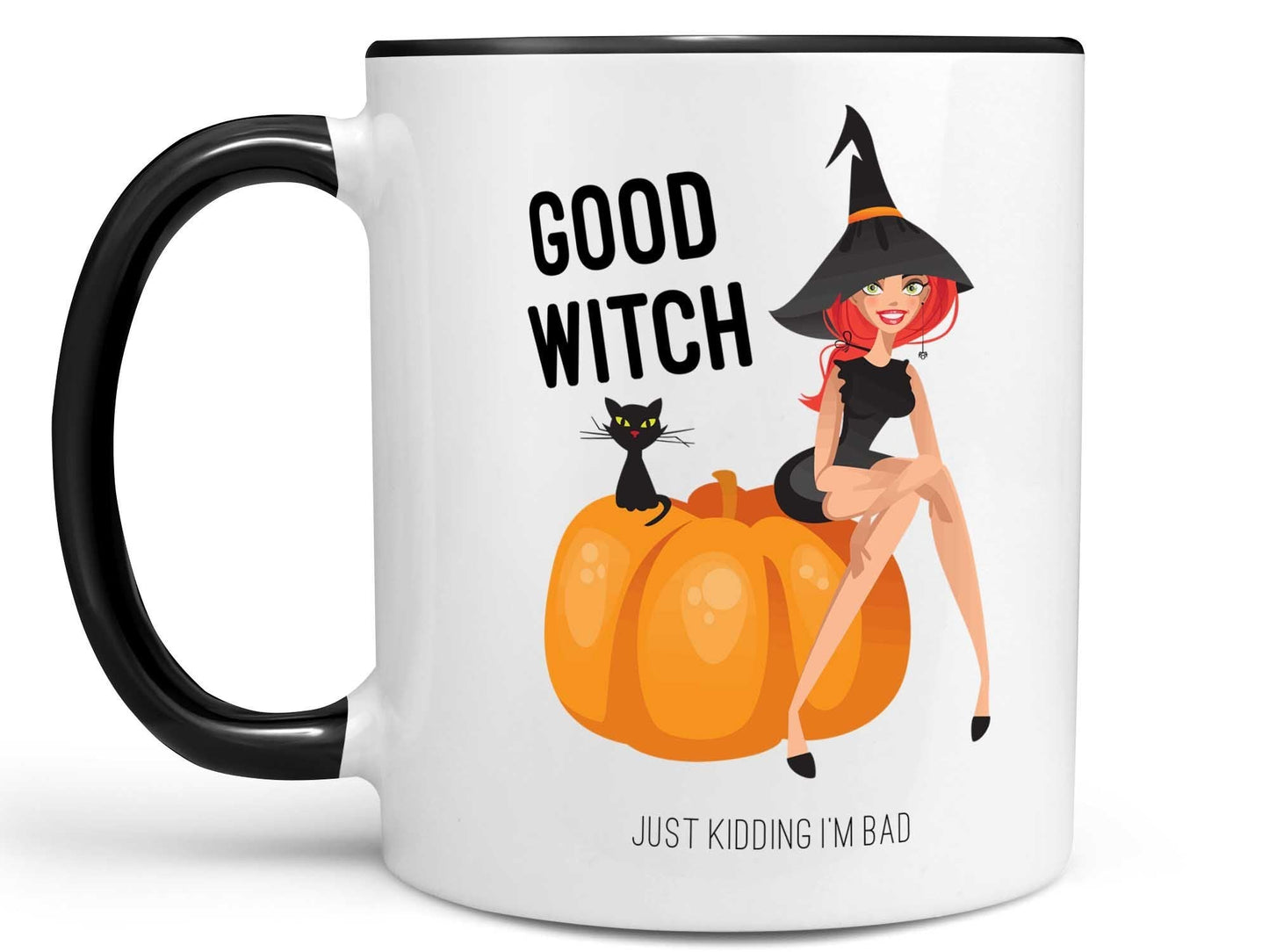 Good Witch Just Kidding Coffee Mug