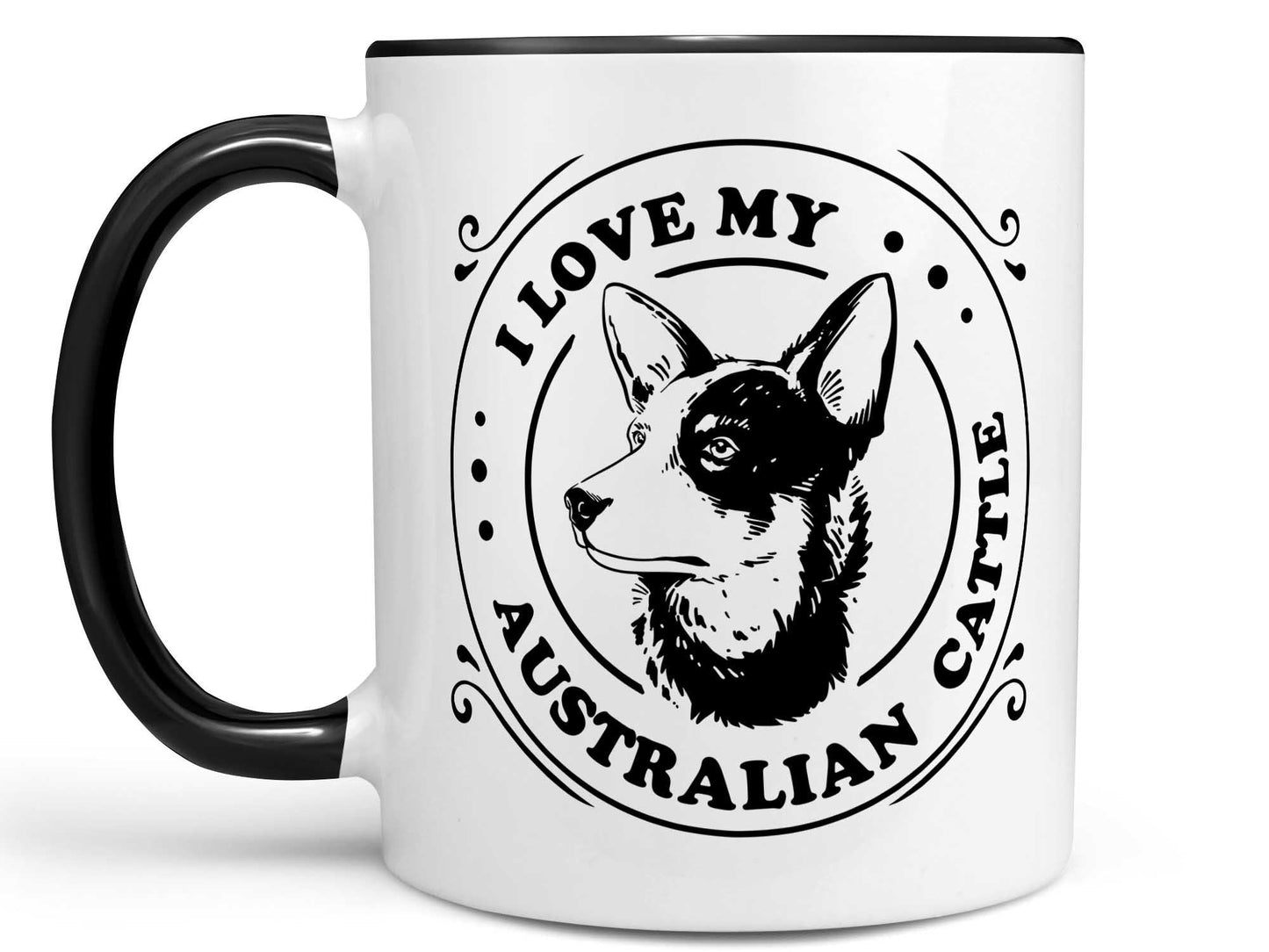 I Love My Australian Cattle Coffee Mug