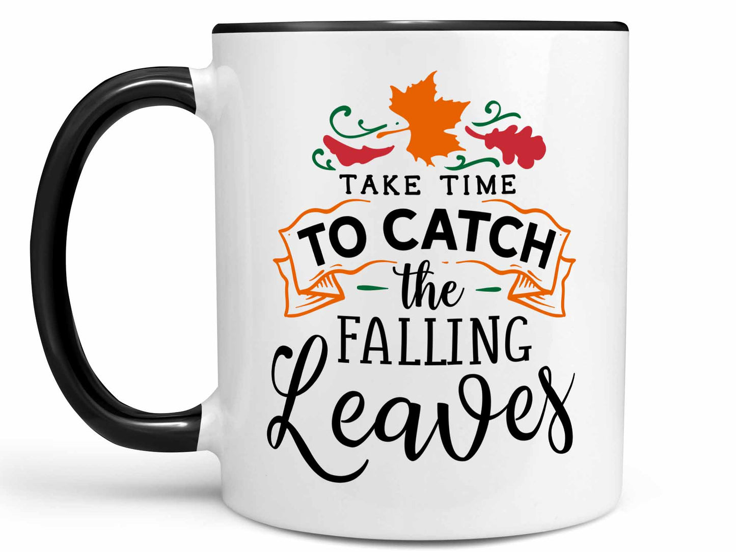 Falling Leaves Autumn Coffee Mug