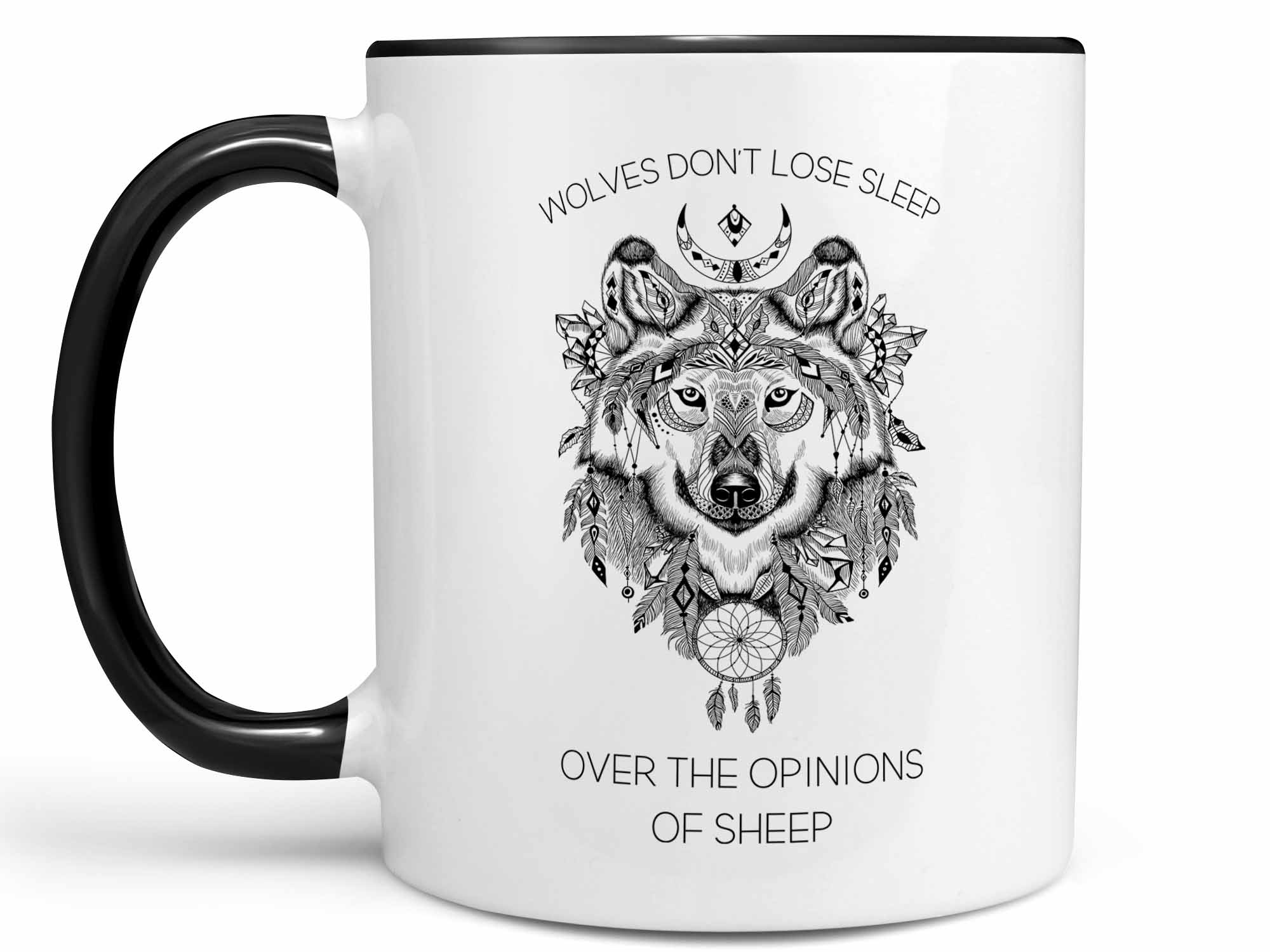 Wolves Don't Lose Sleep Coffee Mug