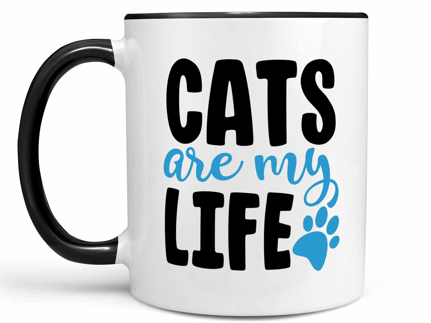 Cats are My Life Coffee Mug