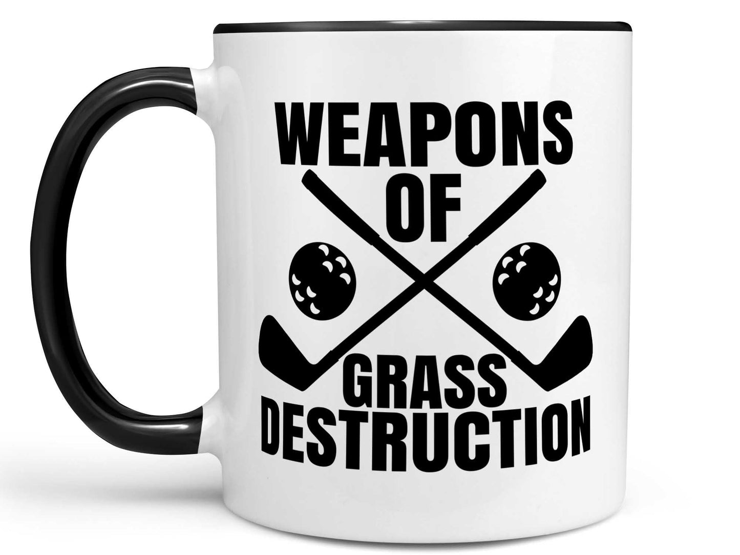 Grass Destruction Golf Coffee Mug