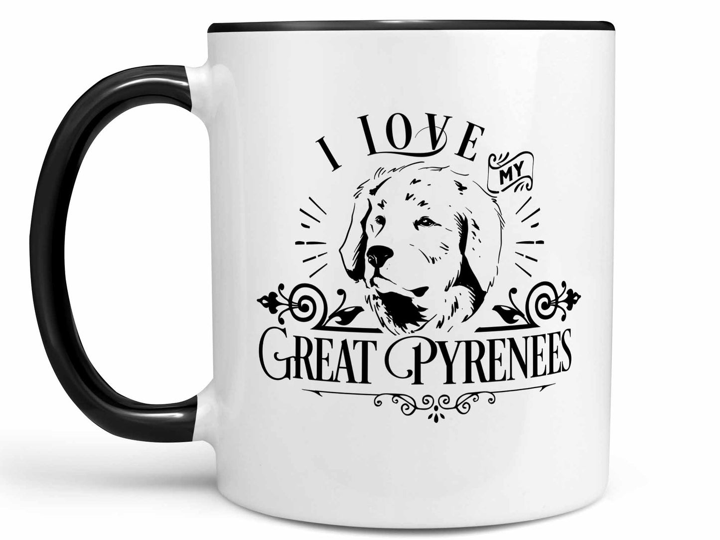 I Love My Great Pyrenees Coffee Mug