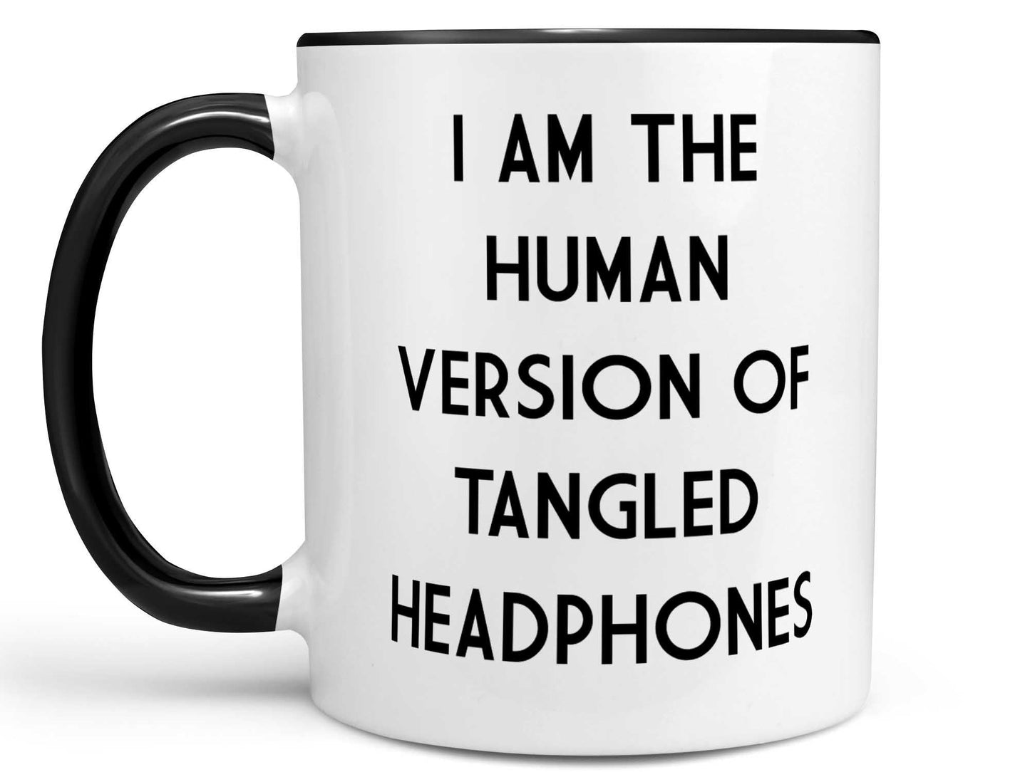 Tangled Headphones Coffee Mug