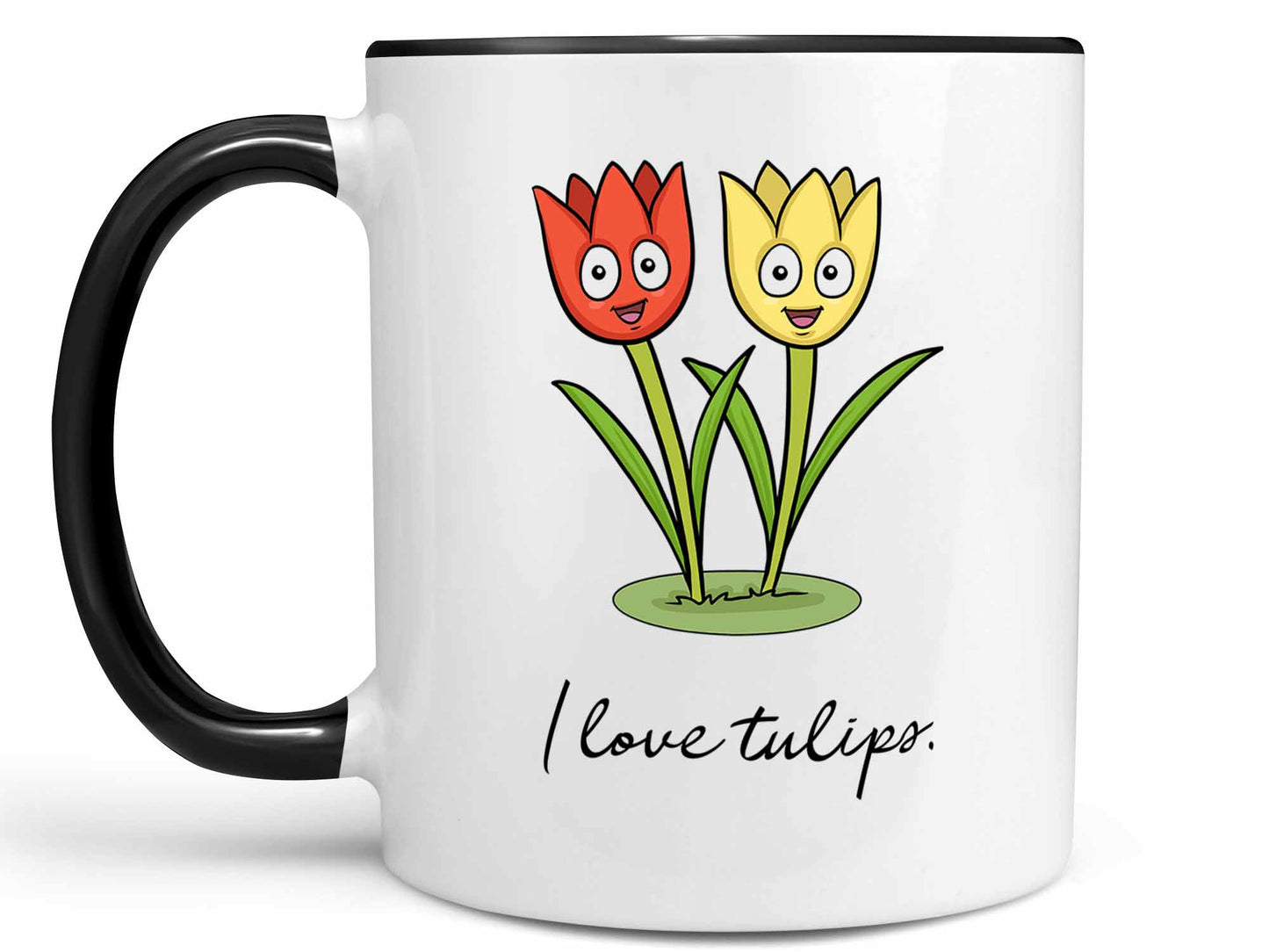 I Love Tulips Coffee Mug