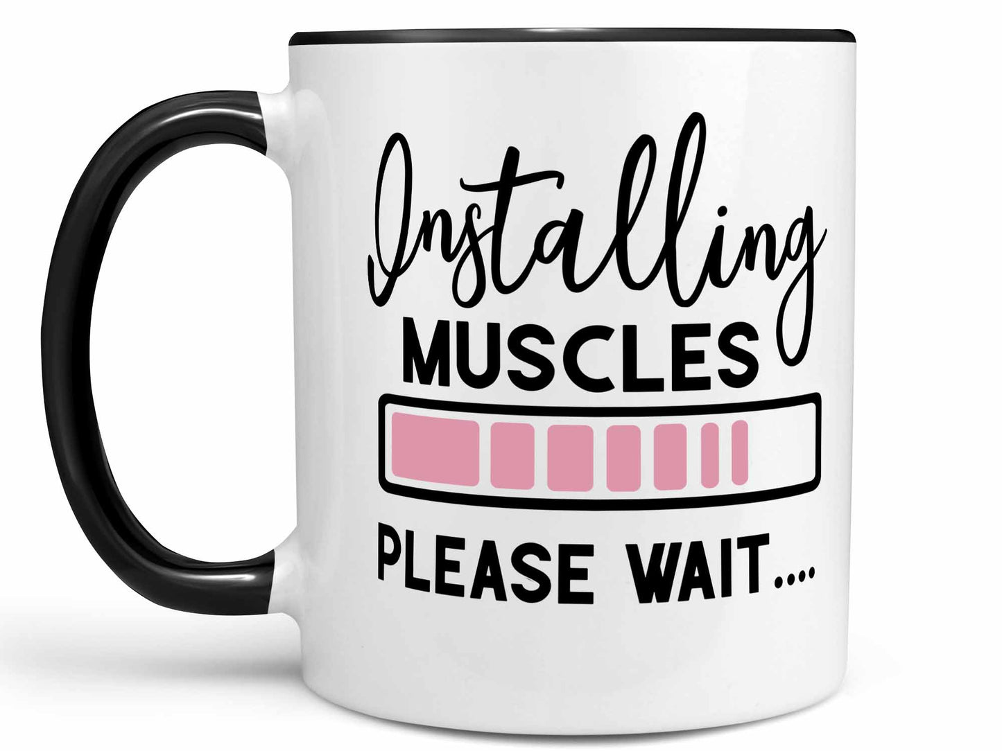 Installing Muscles Coffee Mug