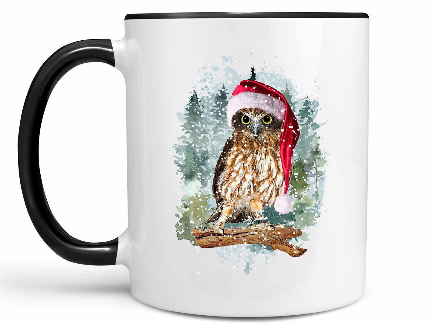 Christmas Owl Coffee Mug