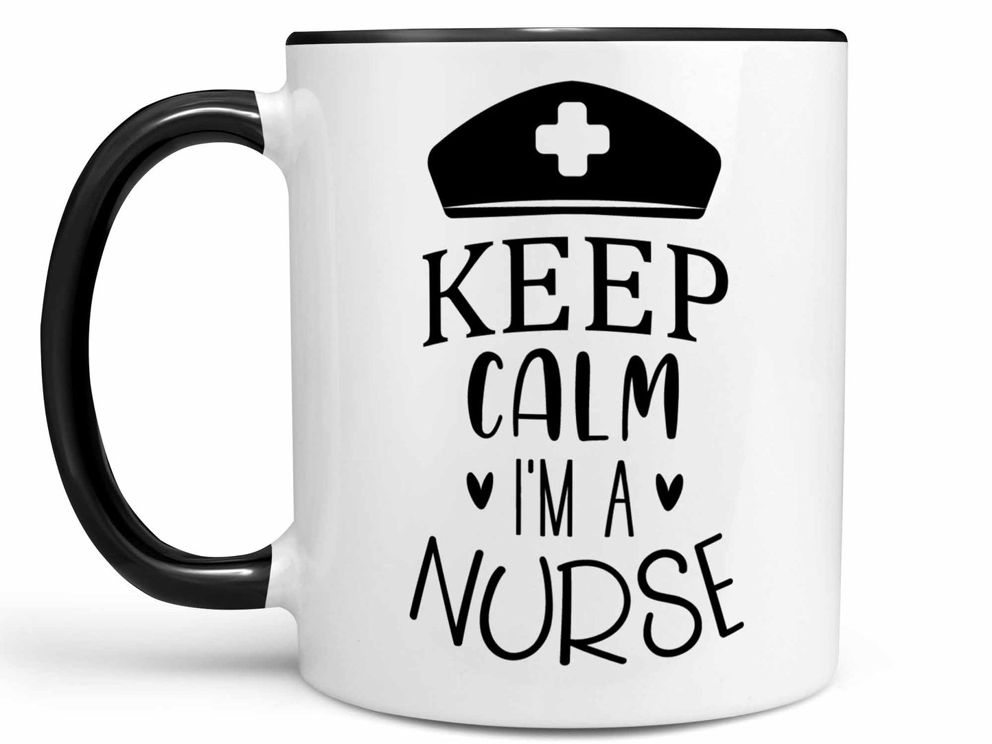 Keep Calm I'm a Nurse Coffee Mug