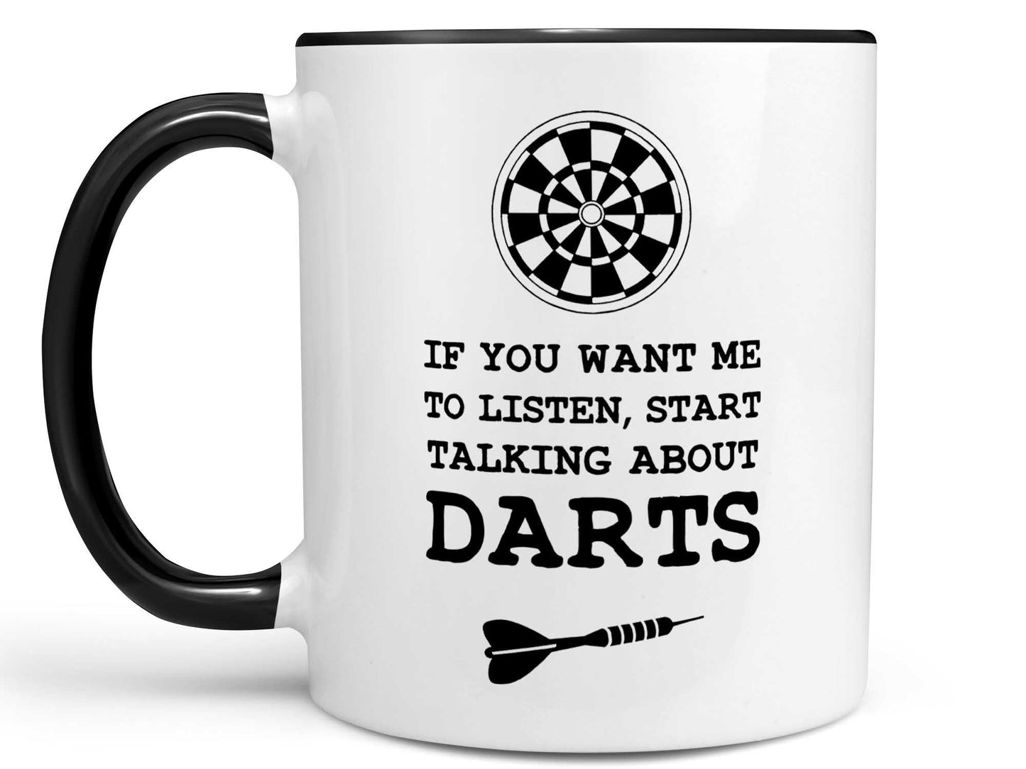Talk About Darts Coffee Mug