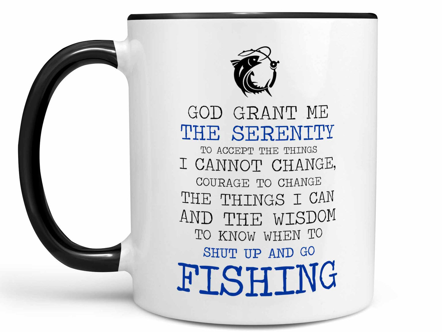 Grant Me Serenity Fishing Coffee Mug