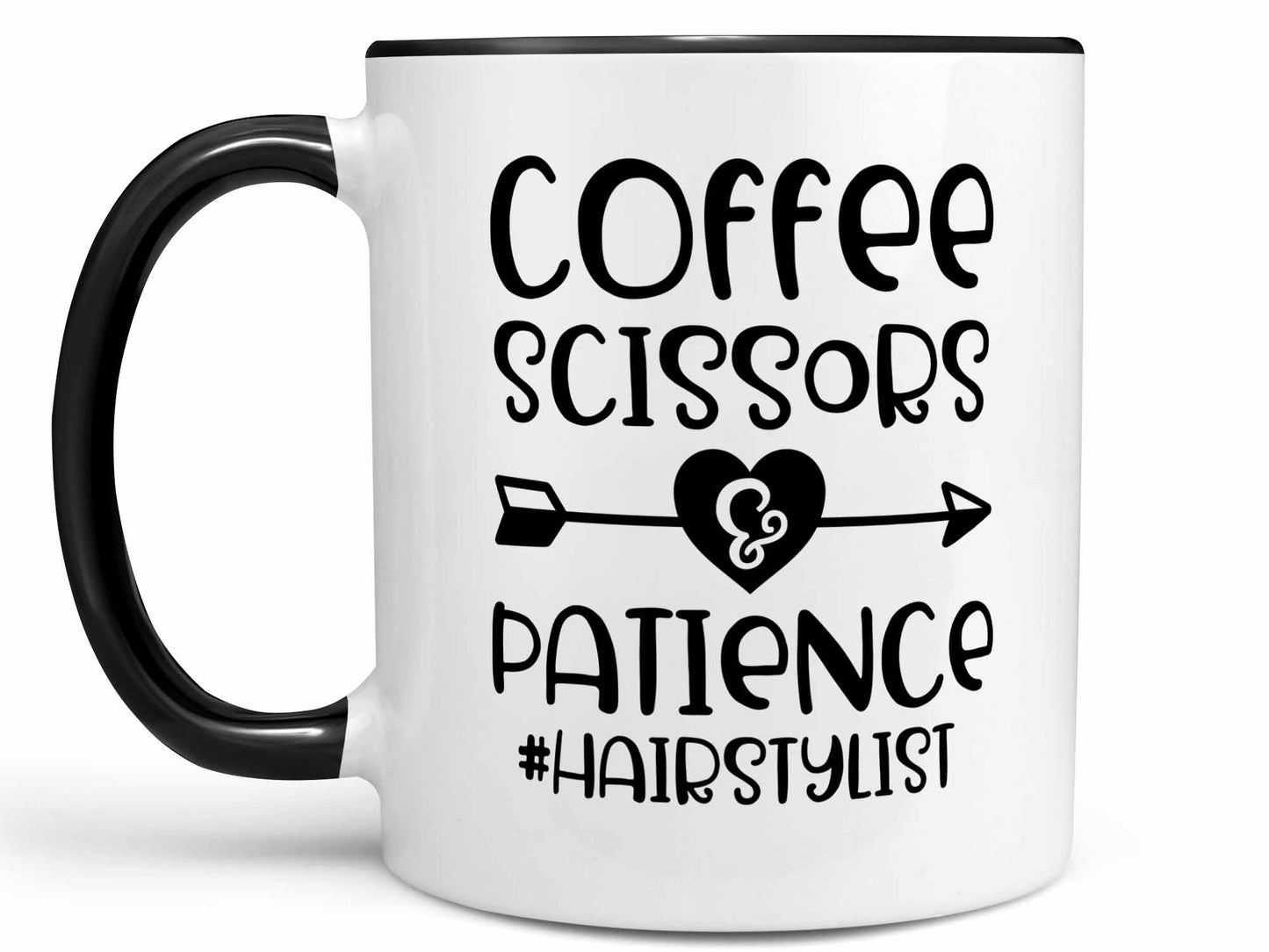Coffee Scissors Patience Coffee Mug