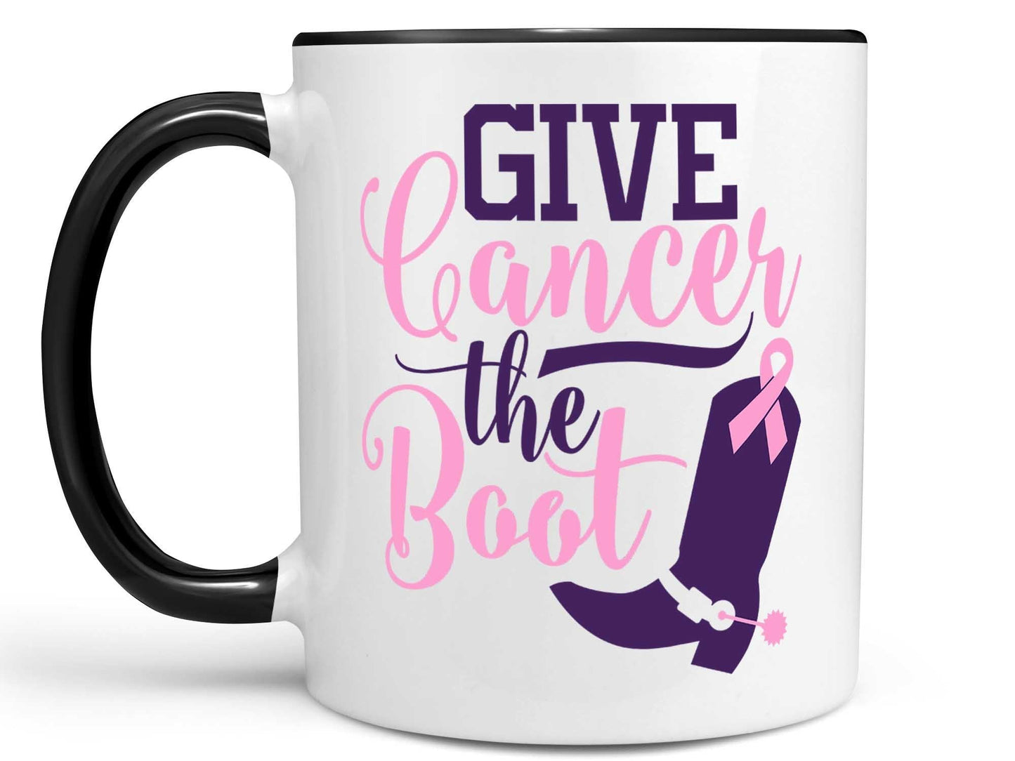 Give Cancer the Boot Coffee Mug