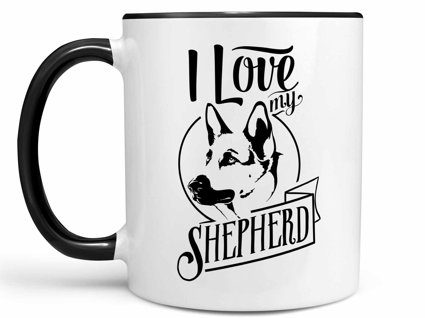 I Love My German Shepherd Coffee Mug
