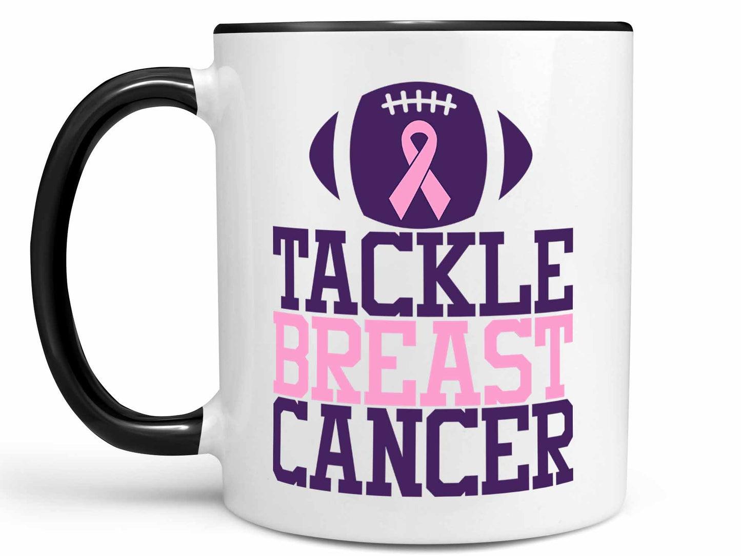 Tackle Breast Cancer Coffee Mug