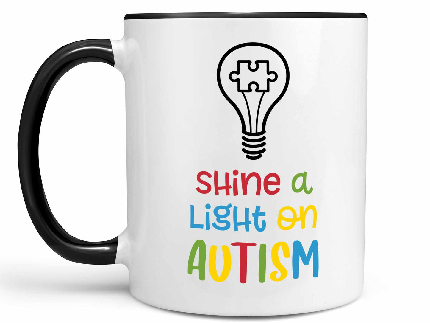 Shine a Light on Autism Coffee Mug