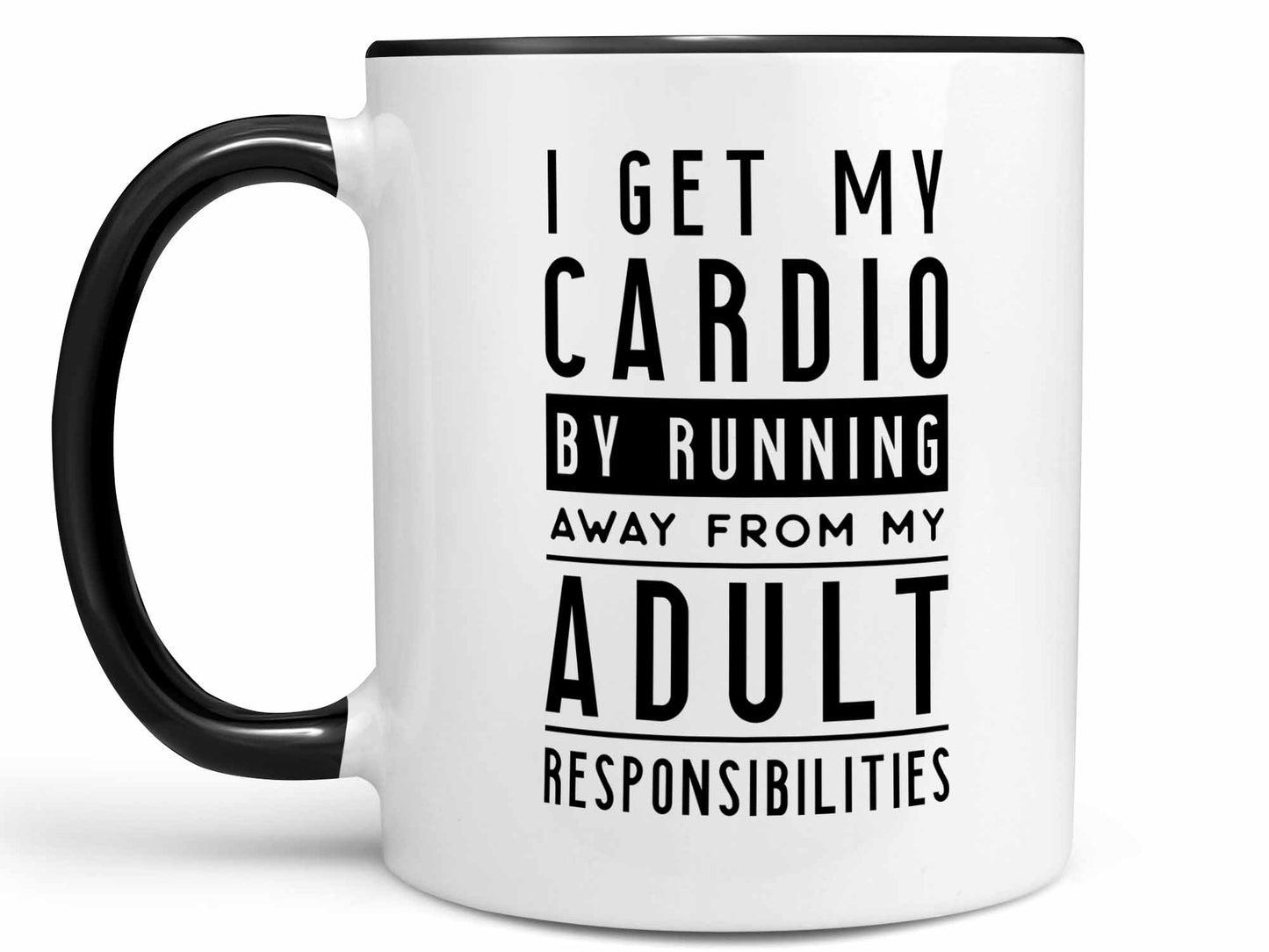 Running Away Cardio Coffee Mug