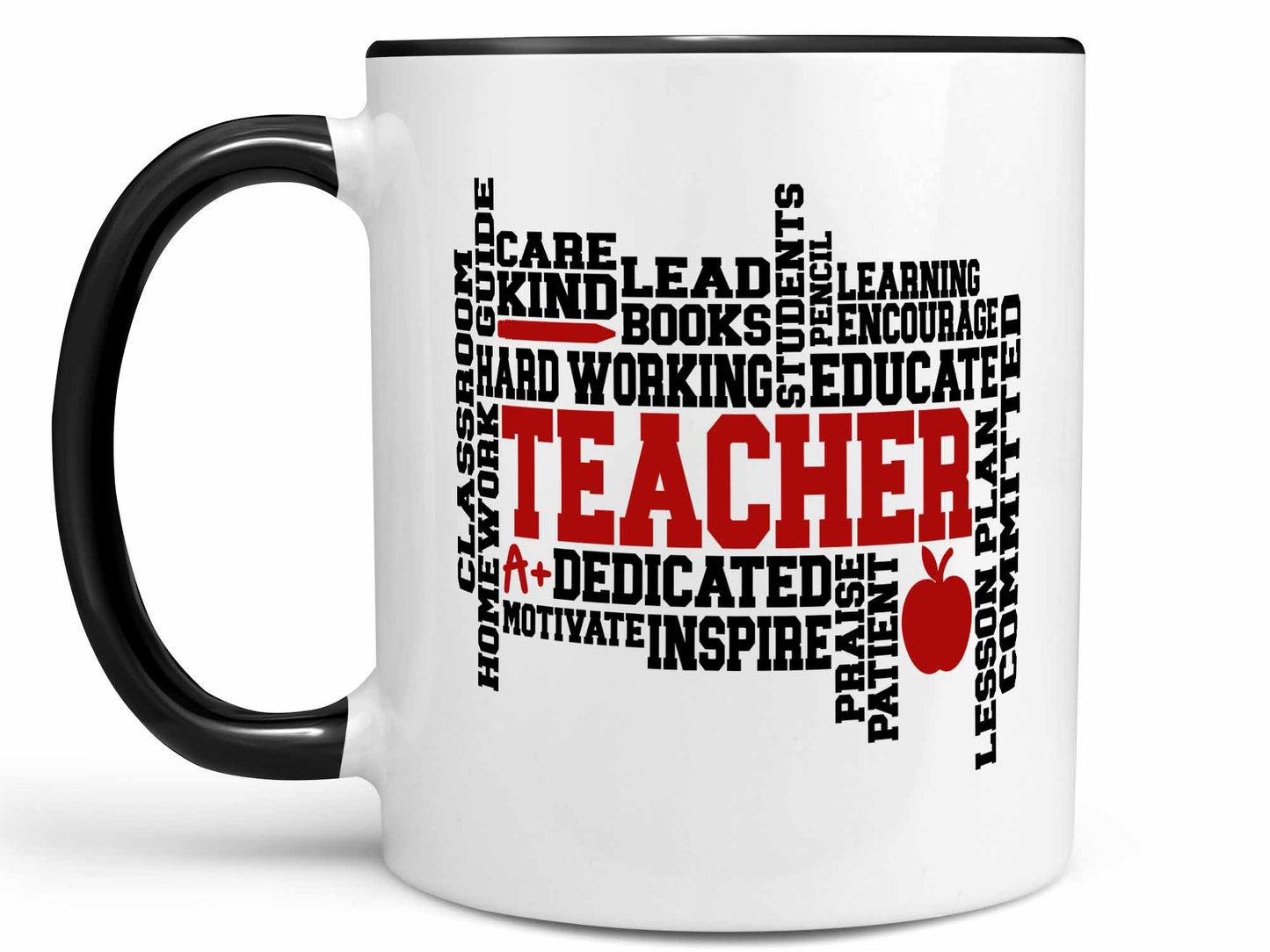 Teacher Word Art Coffee Mug