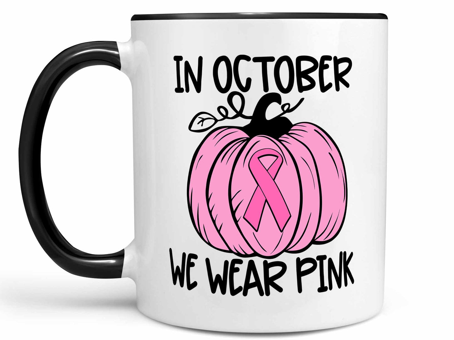 Wear Pink Pumpkin Coffee Mug