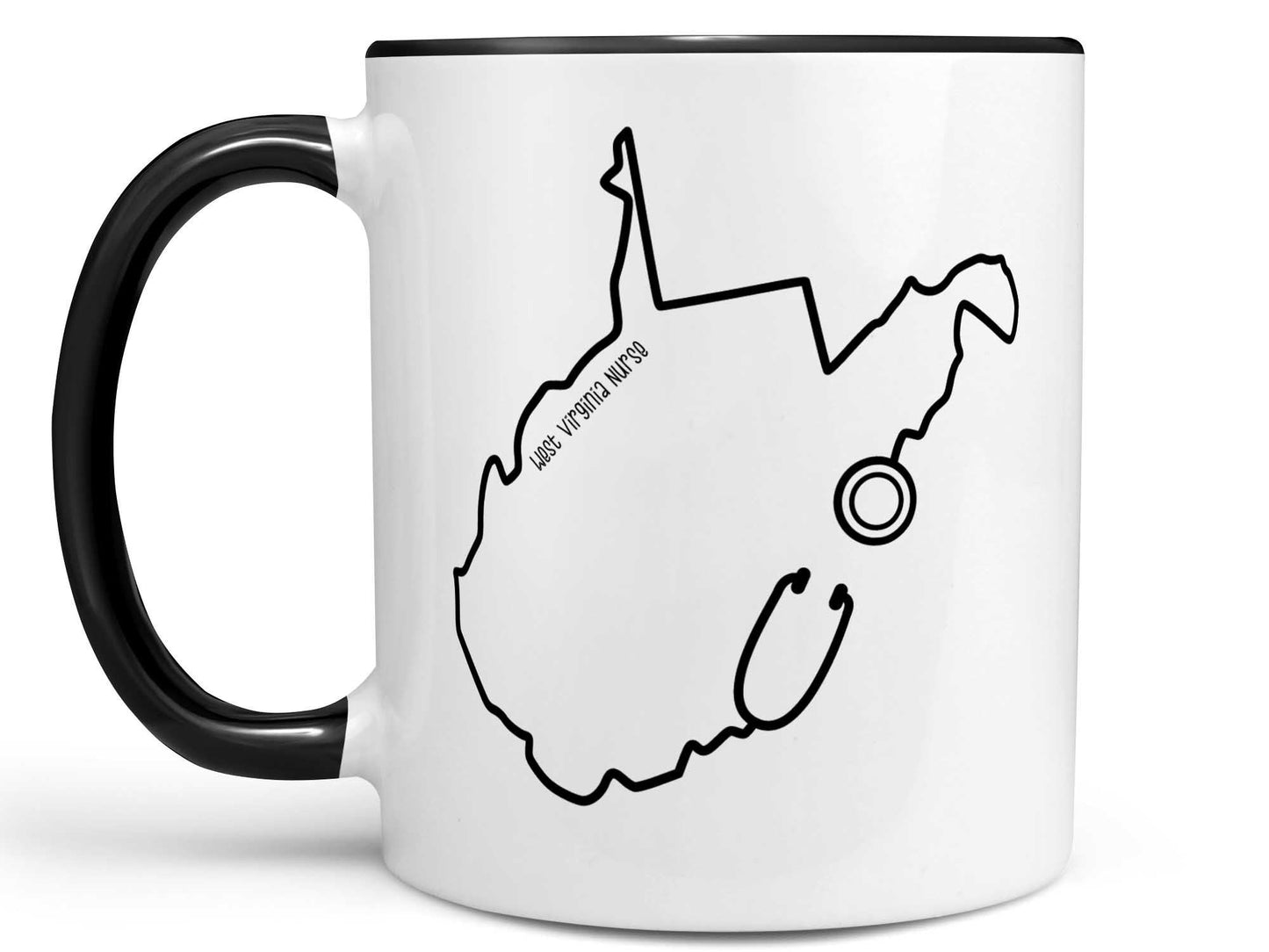 West Virginia Nurse Coffee Mug