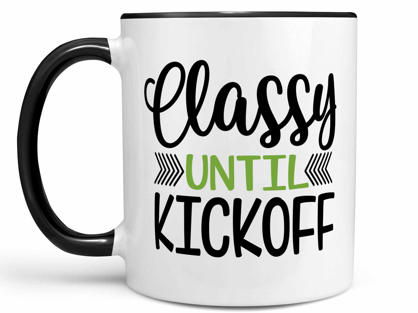 Classy Until Kickoff Coffee Mug