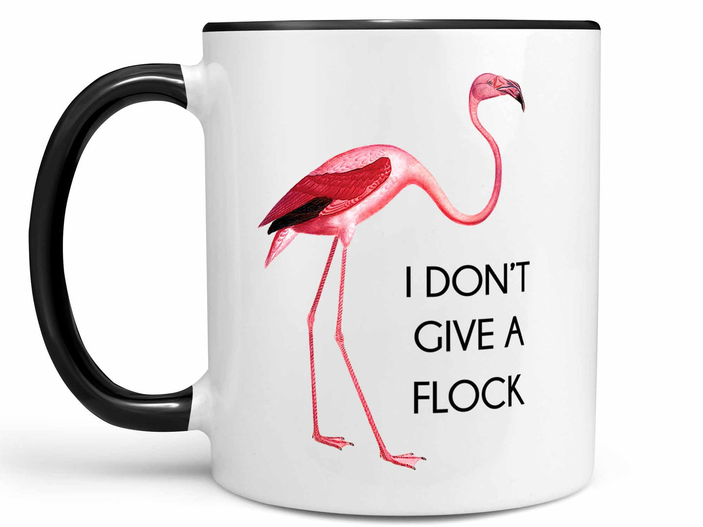 Don't Give a Flock Flamingo Coffee Mug