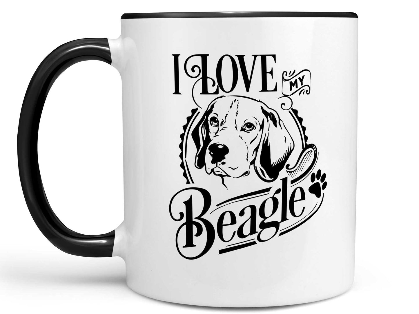 I Love My Beagle Coffee Mug