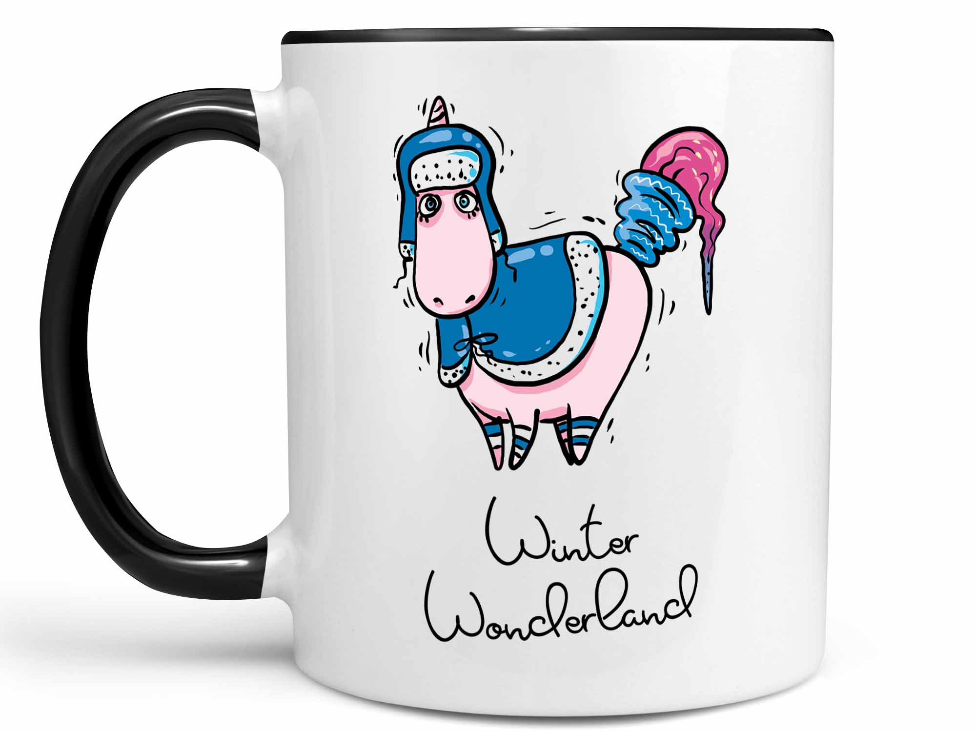 Winter Wonderland Unicorn Coffee Mug